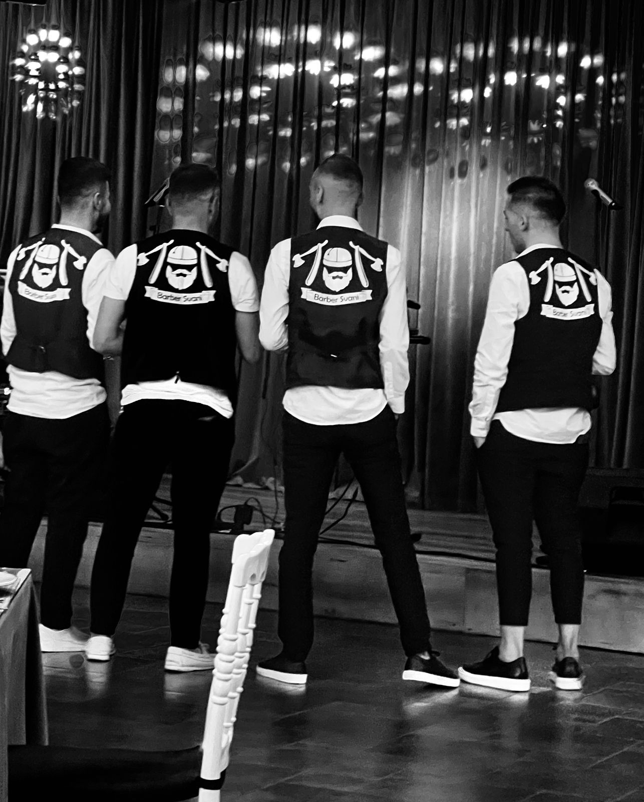 Barber Svani Whole Team